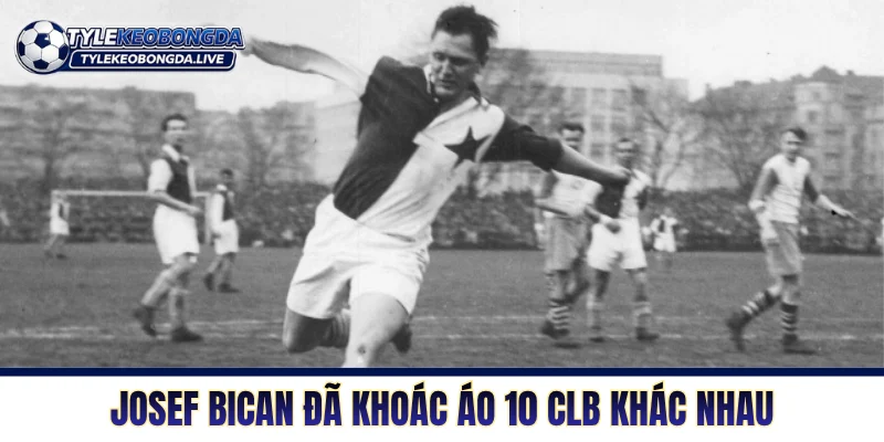 Top Ghi Bàn - Danh Sách Vua Phá Lưới Của Mọi Thời Đại 3 Josef Bican đã khoác áo 10 CLB khác nhau