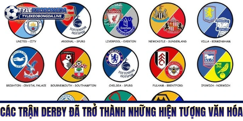 Vương Quốc Anh - Đấu Trường Khốc Liệt Tại Xứ Sở Sương Mù 3 Các trận derby đã trở thành những hiện tượng văn hóa